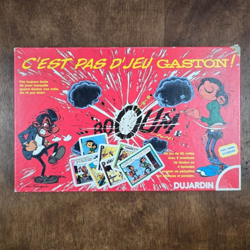 Jeu-vintage-gaston-lagaffe-dujardin--bd-