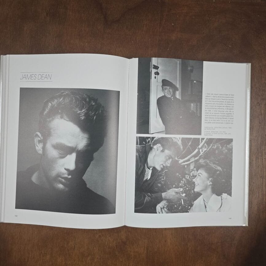 Livre Grands Hommes du Cinéma – Stars Hollywood – Photos James Dean