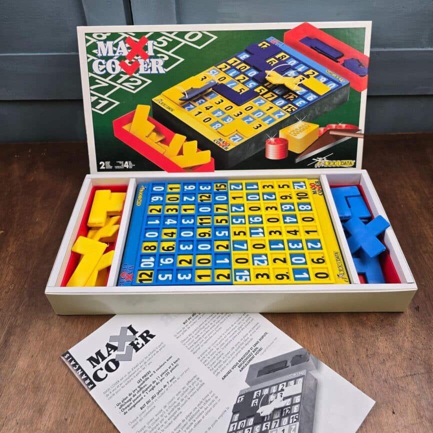 jeu maxi cover dexodata vintage logique chiffres