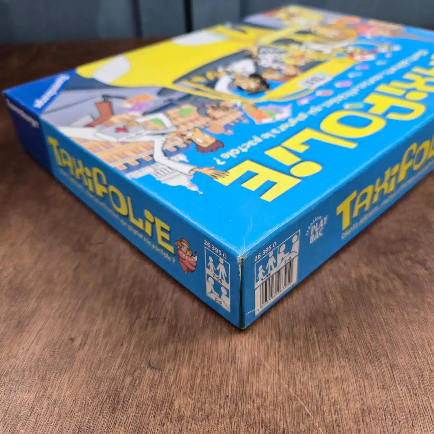 Jeu de société TaxiFolie Ravensburger 2006 vue de profil