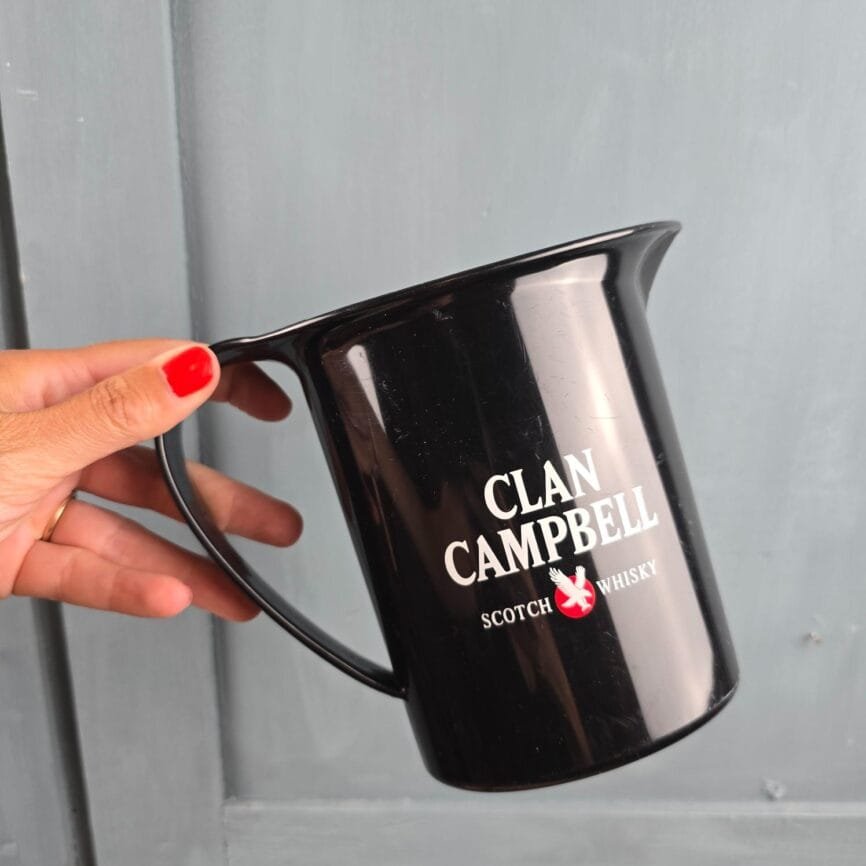 pichet publicitaire clan campbell vintage scotch whisky