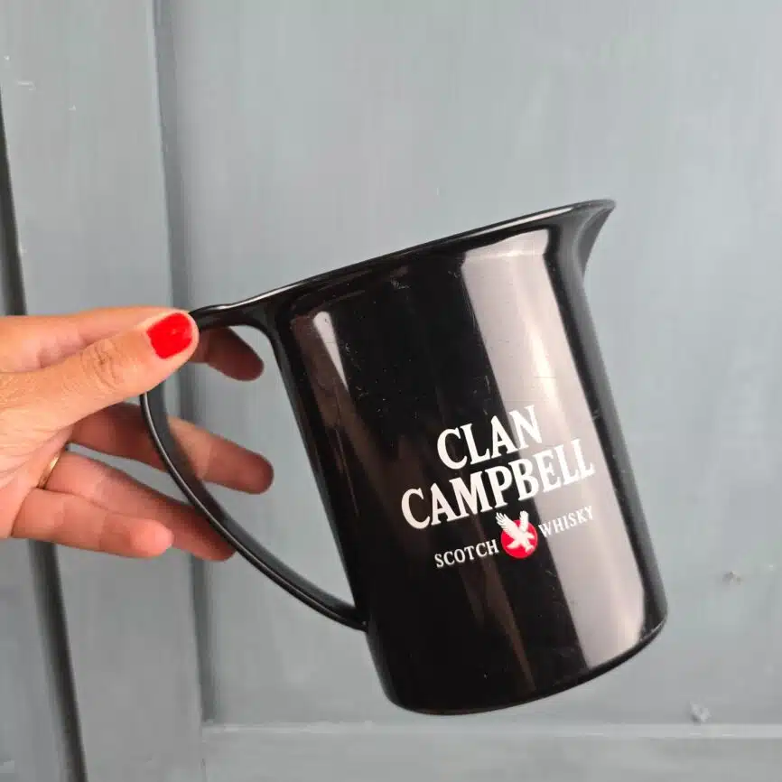 pichet publicitaire clan campbell vintage scotch whisky