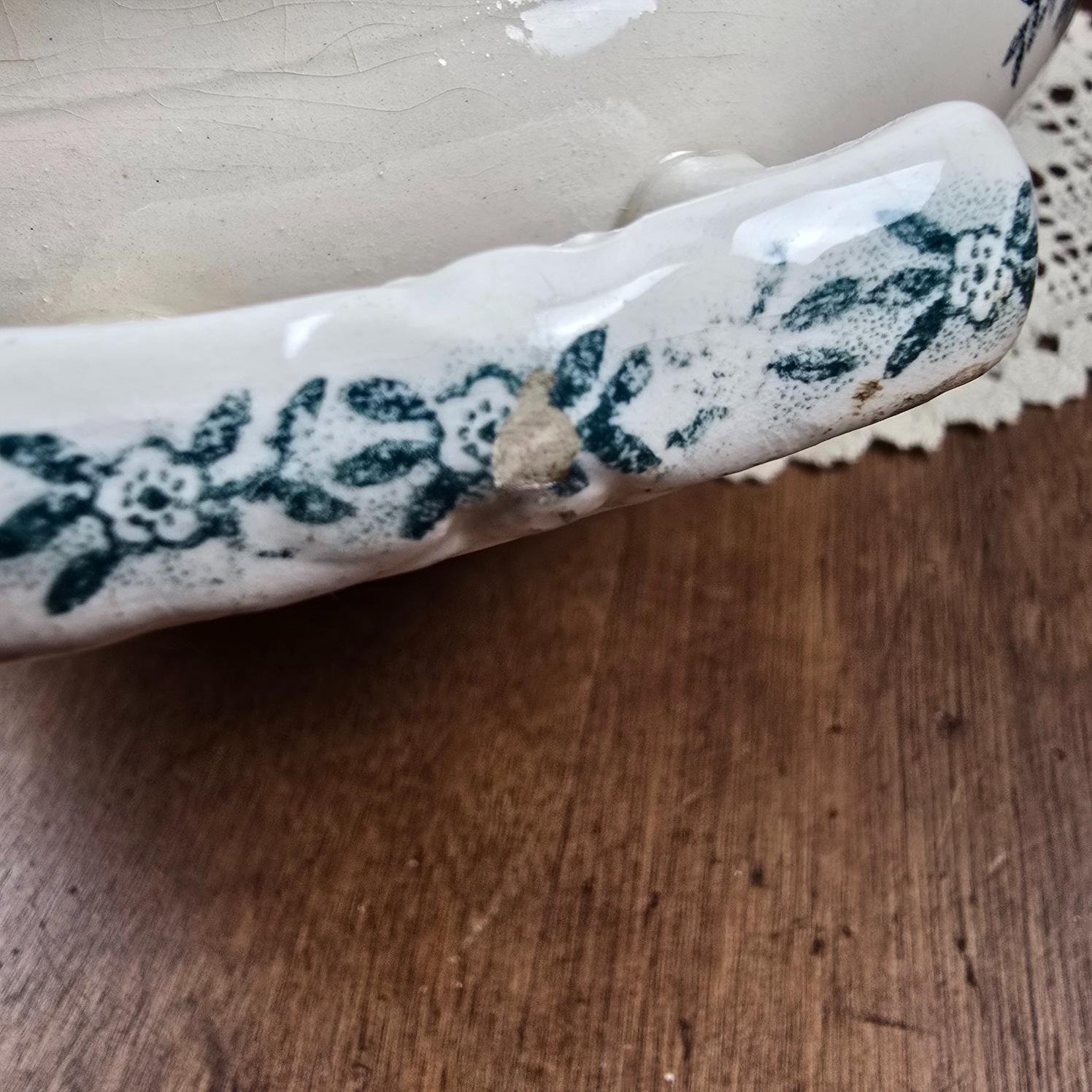 Bas soupière Longchamp modèle Lutèce en terre de fer zoom de la hanse
