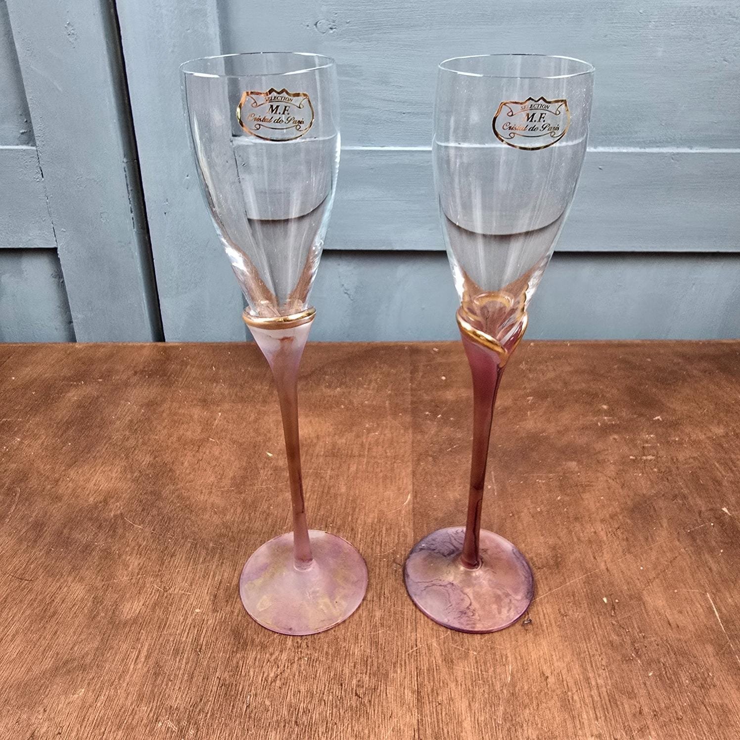 flutes champagne cristal paris vintage elegant amoureux