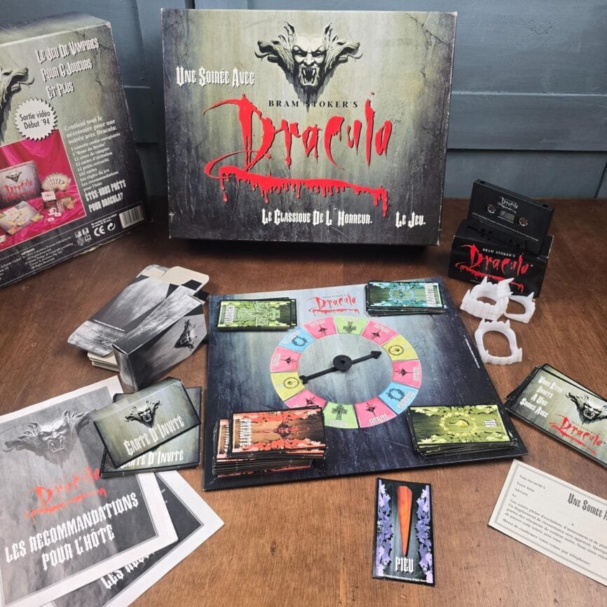 jeu societe dracula vintage bram stoker collection vampire
