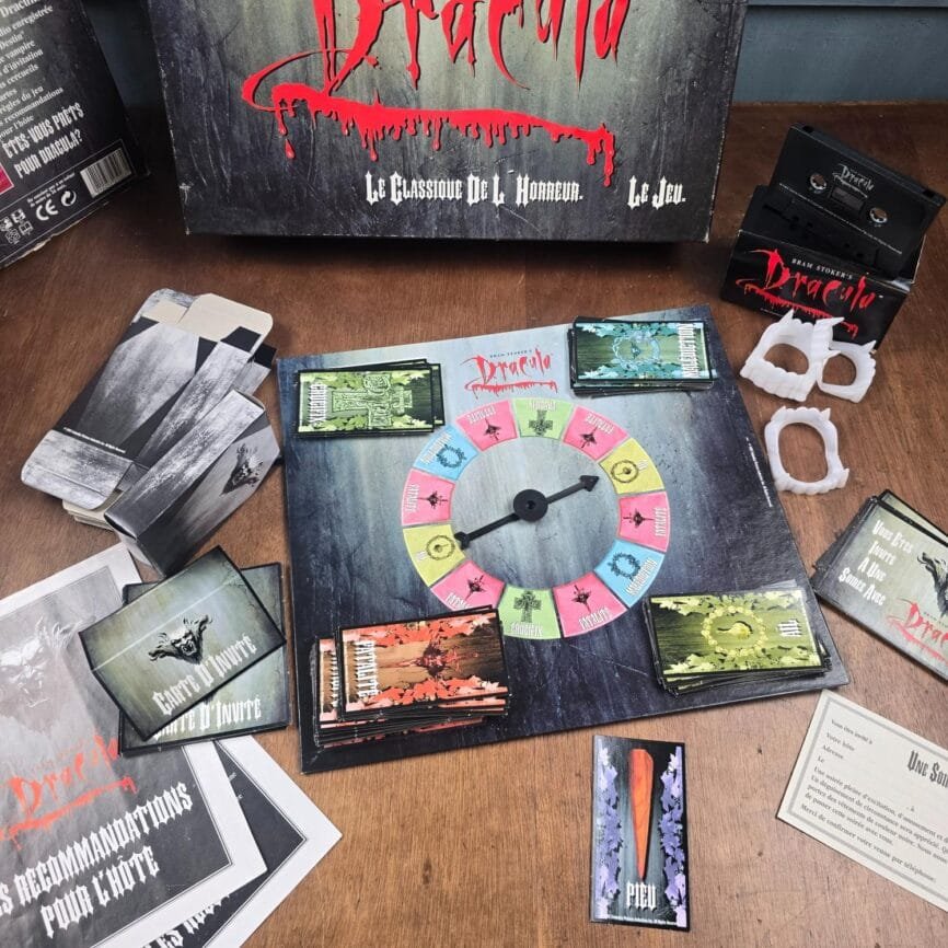 jeu societe dracula vintage bram stoker collection vampire