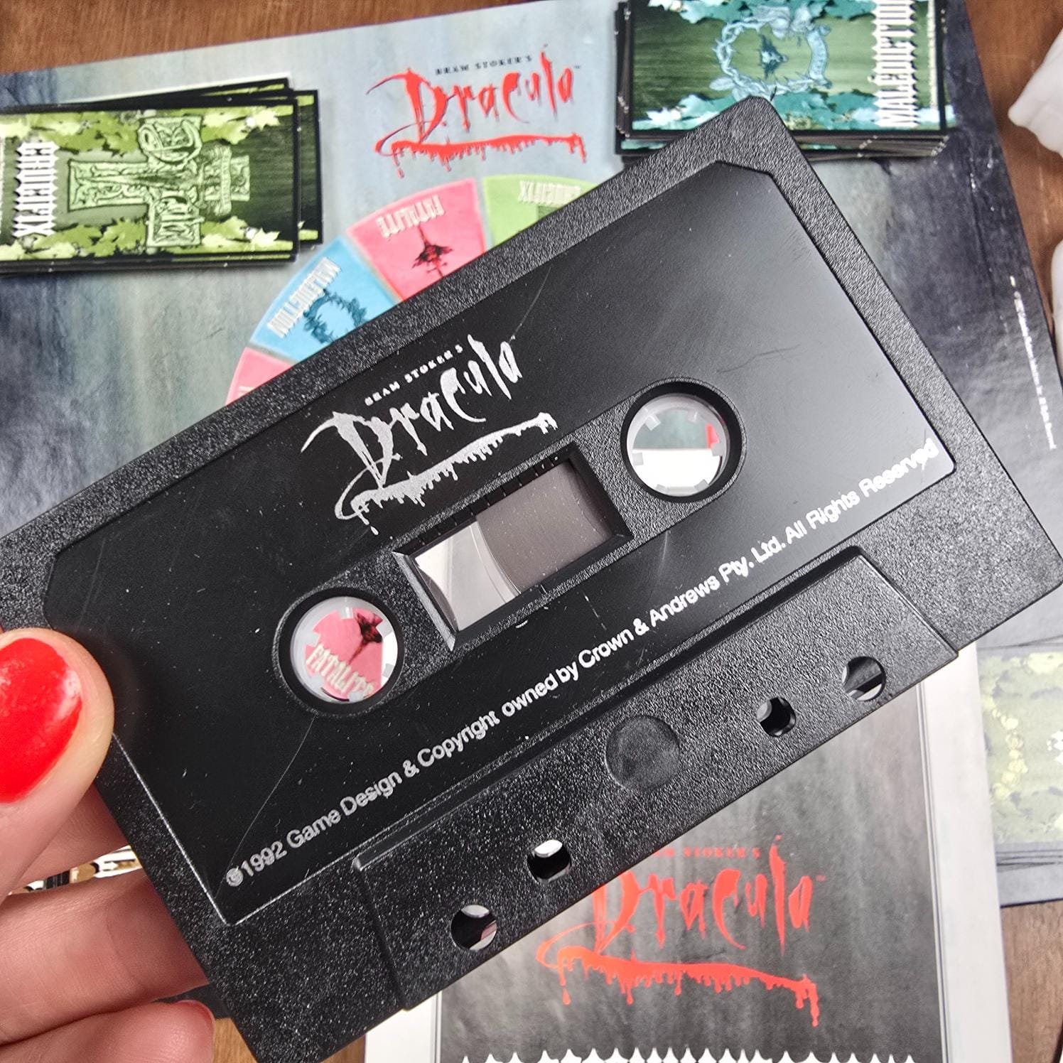 jeu societe dracula vintage bram stoker collection vampire