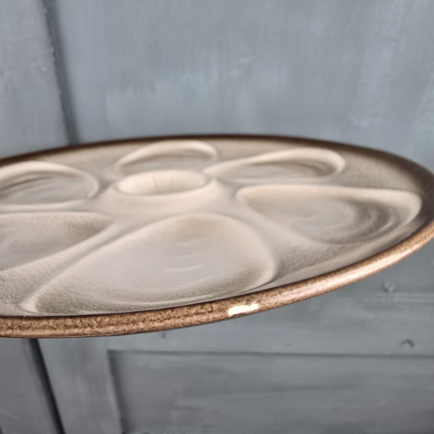 assiette huitre salins france coquillage vintage
