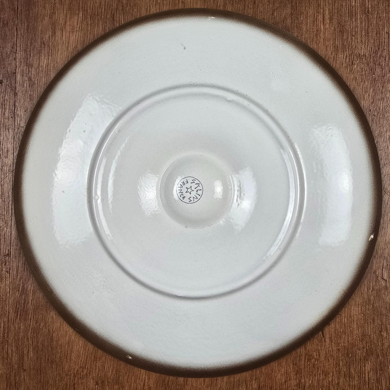 assiette huitre salins france coquillage vintage