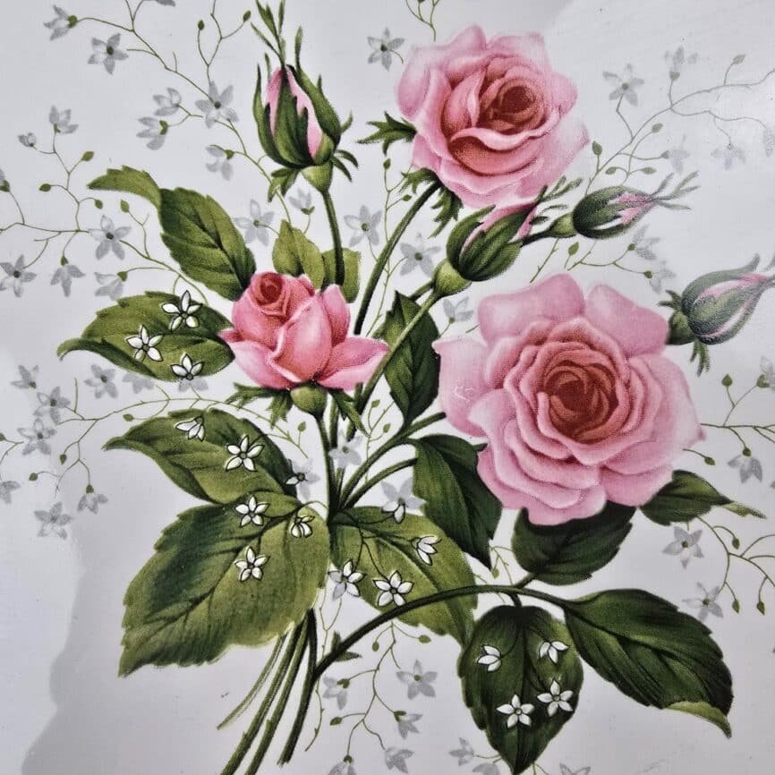dessous de plat villeroy boch mettlach floral