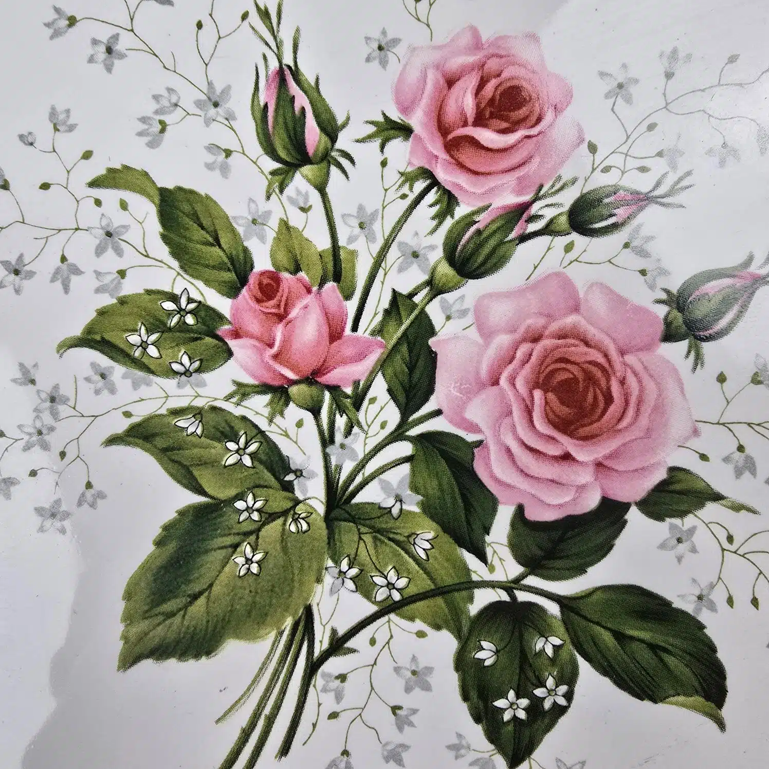 dessous de plat villeroy boch mettlach floral