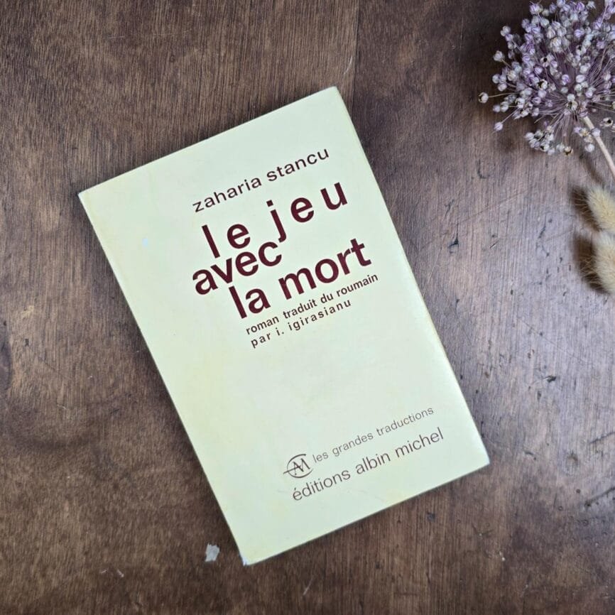Page de couverture, Le Jeu avec la mort, Zaharia Stancu – Les Grandes Traductions, Albin Michel 1964