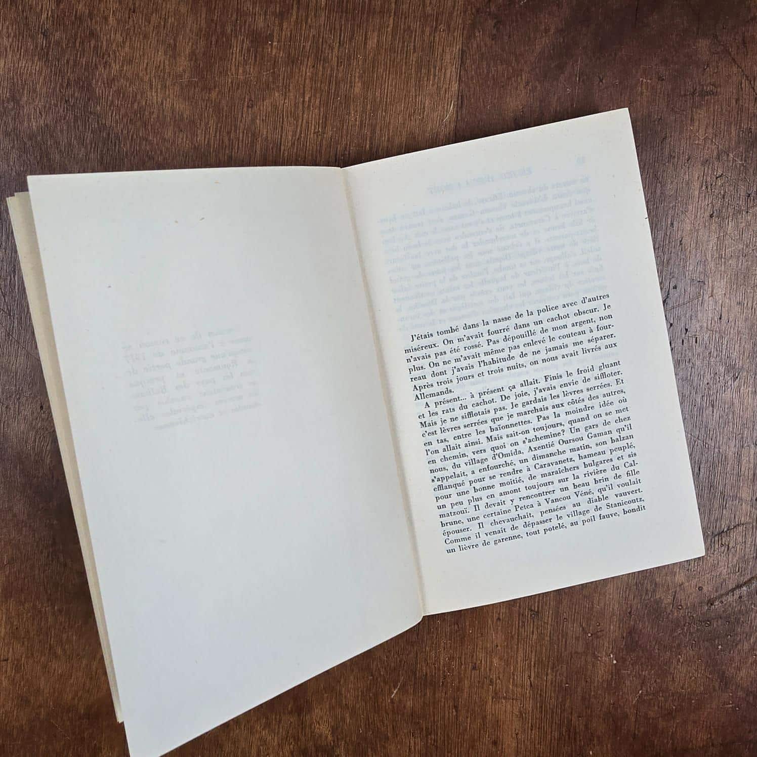 Première page du livre Le Jeu avec la mort, Zaharia Stancu – Les Grandes Traductions, Albin Michel 1964