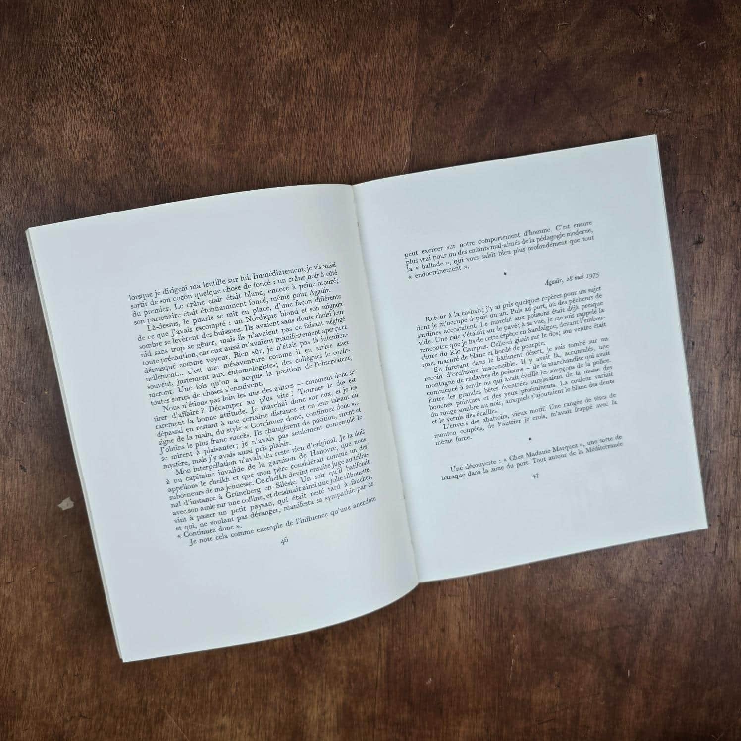 La Délirante n°6, Revue de poésie 1976, Cioran, Balthus & Szafran, pages intérieures