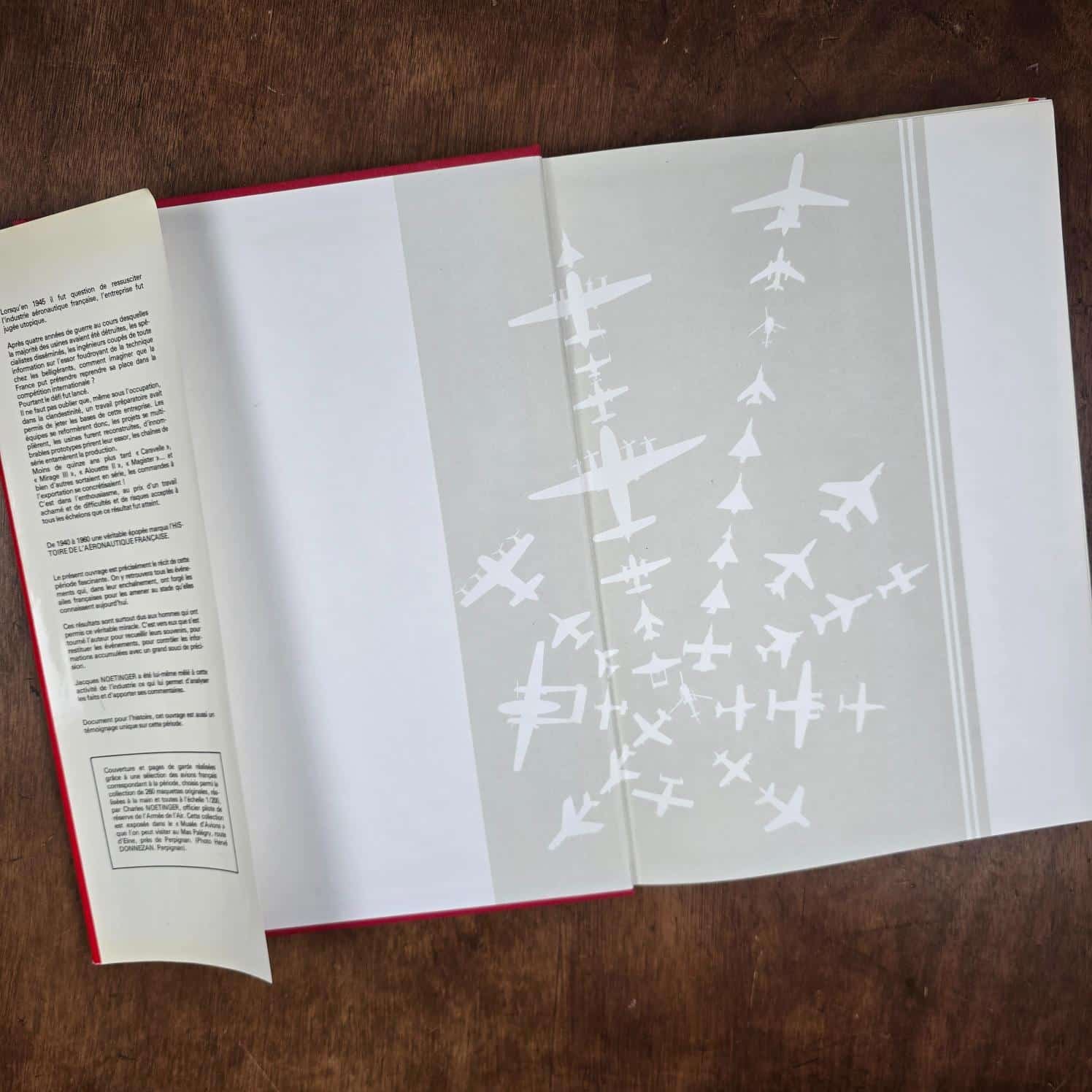 Histoire de l’aéronautique française 1940-1960, Jacques Noetinger, intérieur de la page de couverture