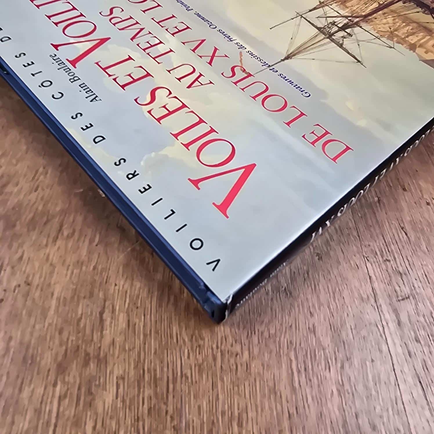 livre voiles voiliers louis xv xvi alain boulaire