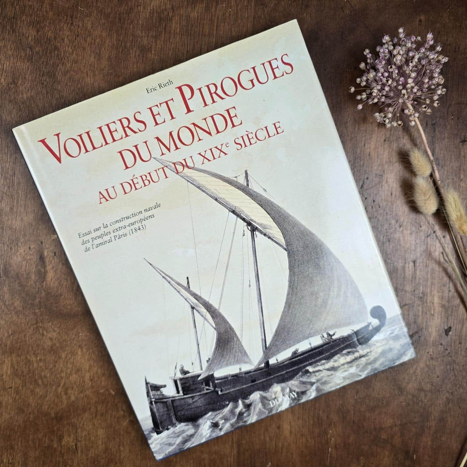 livre voiliers pirogues monde eric rieth