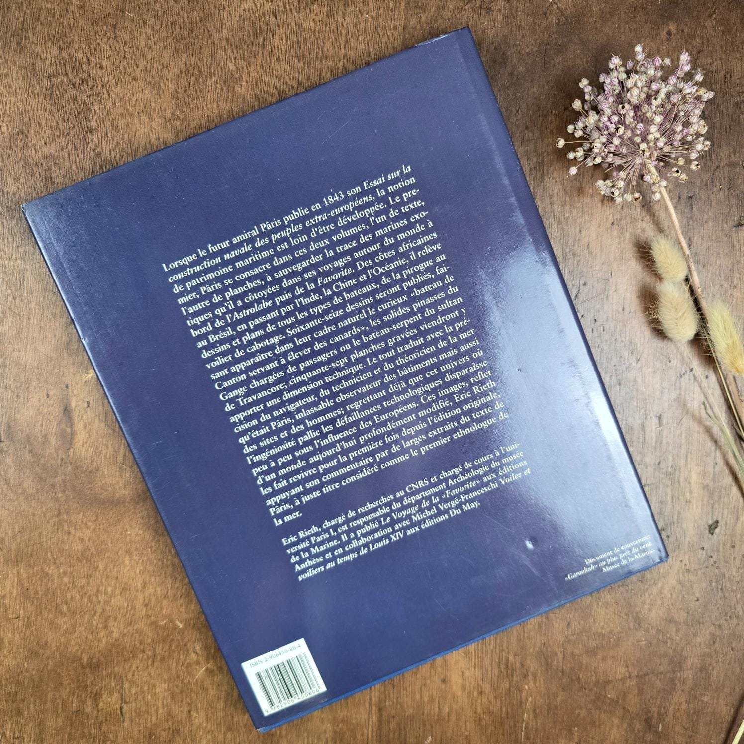 livre voiliers pirogues monde eric rieth