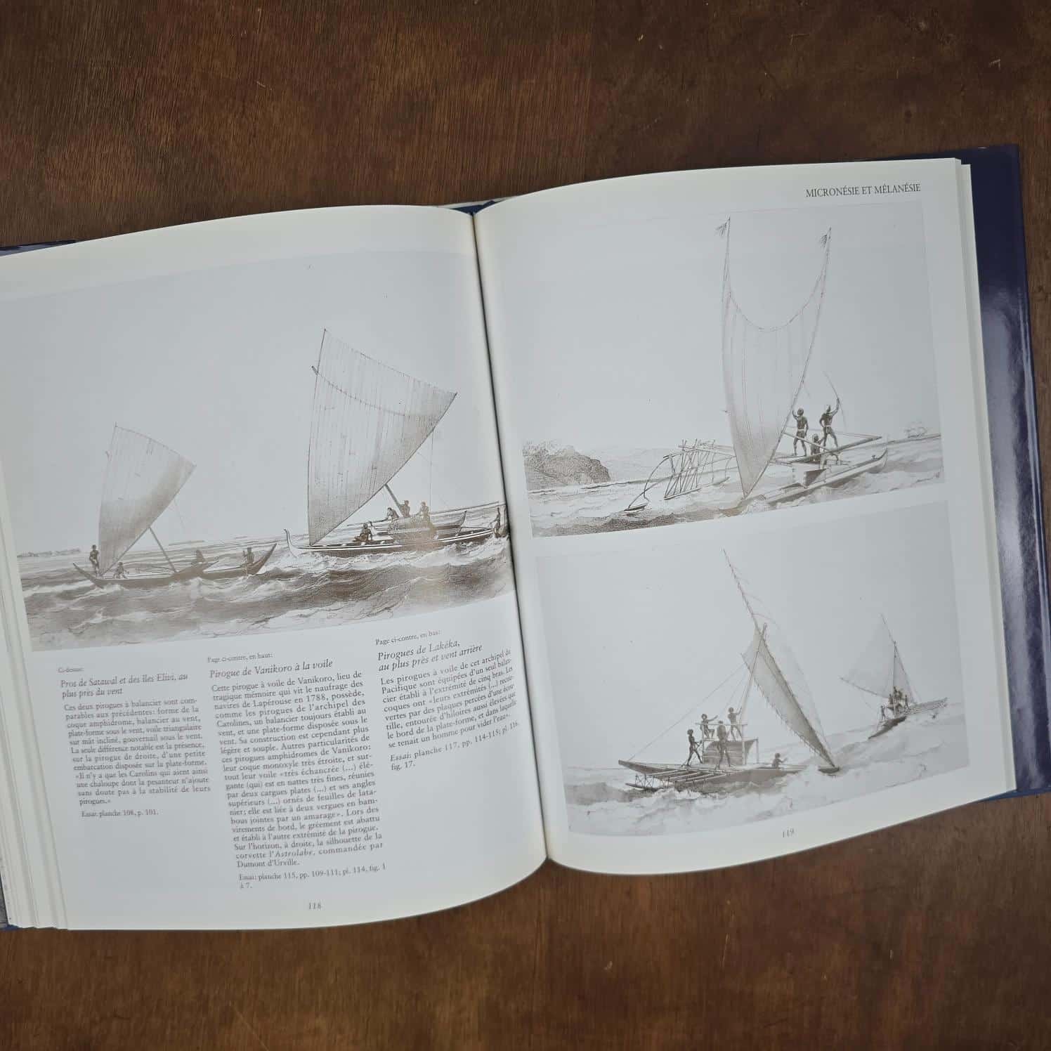 livre voiliers pirogues monde eric rieth