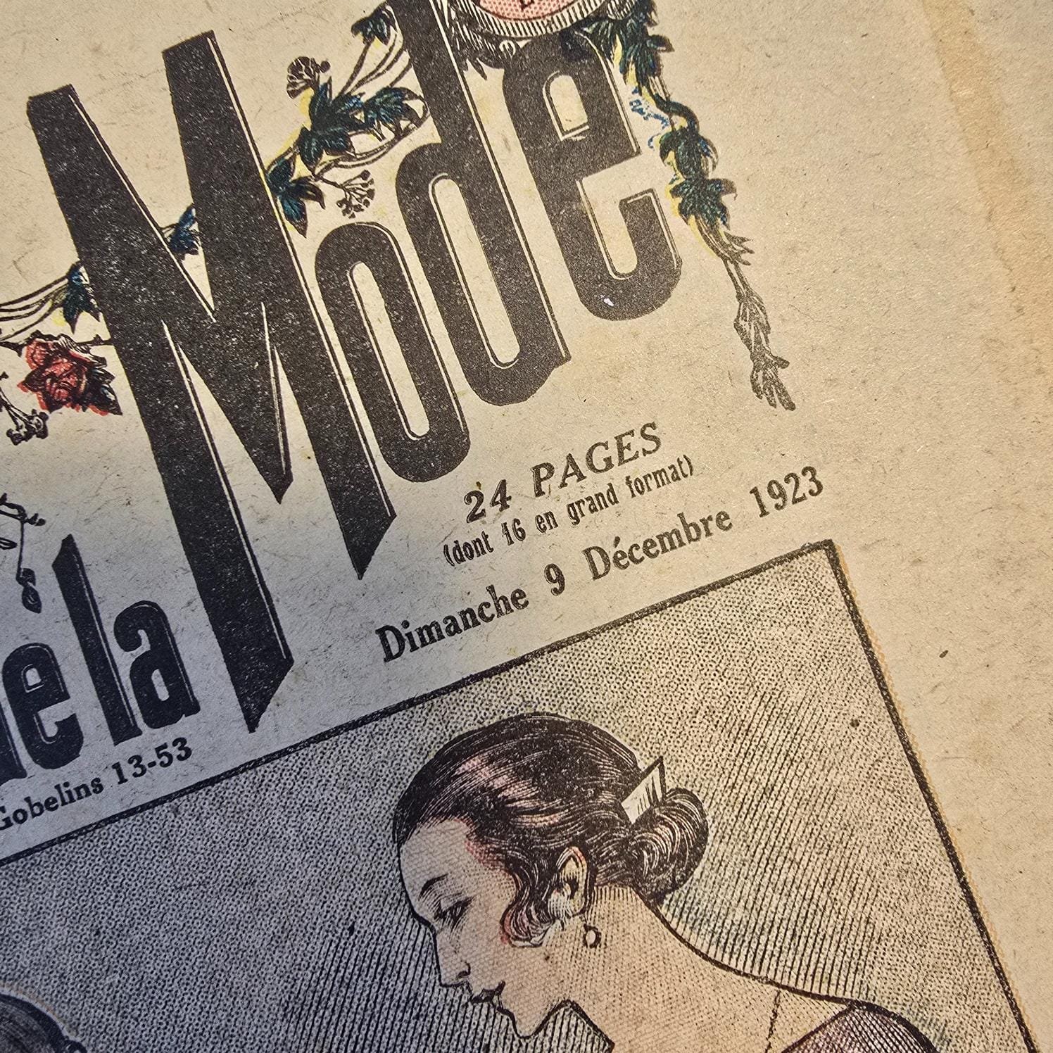 « Le Petit Écho de la Mode » du dimanche 9 décembre 1923, 24 pages dont 16 en grand format