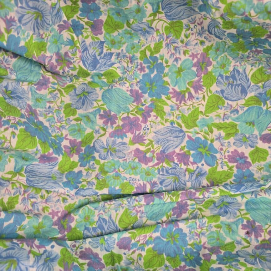 panier couffin osier tissu vintage