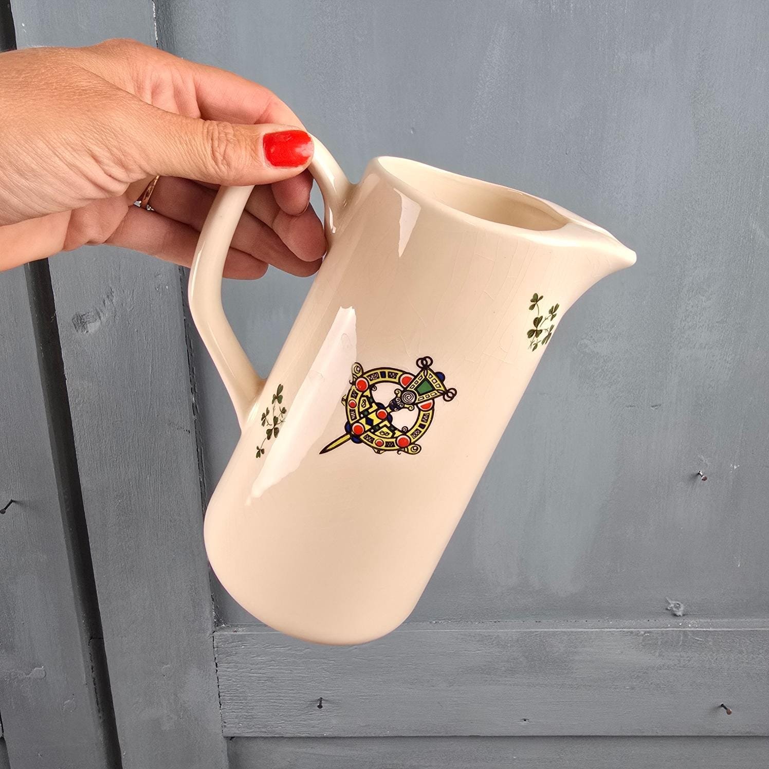 pichet paddy irish whiskey carrigaline pottery ireland pub vintage