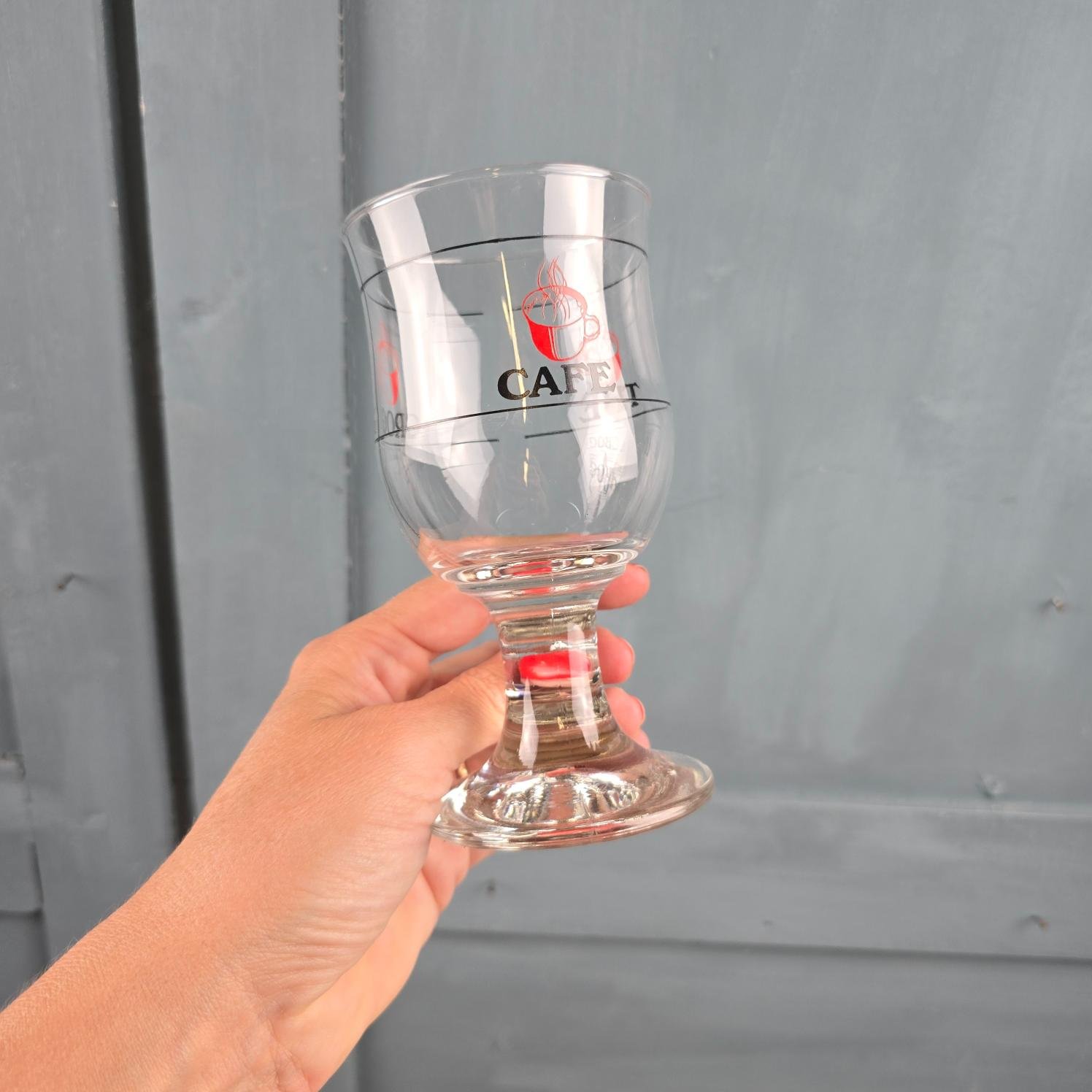 Verre à Grog, Café & Thé – Bistro français, années 70-80