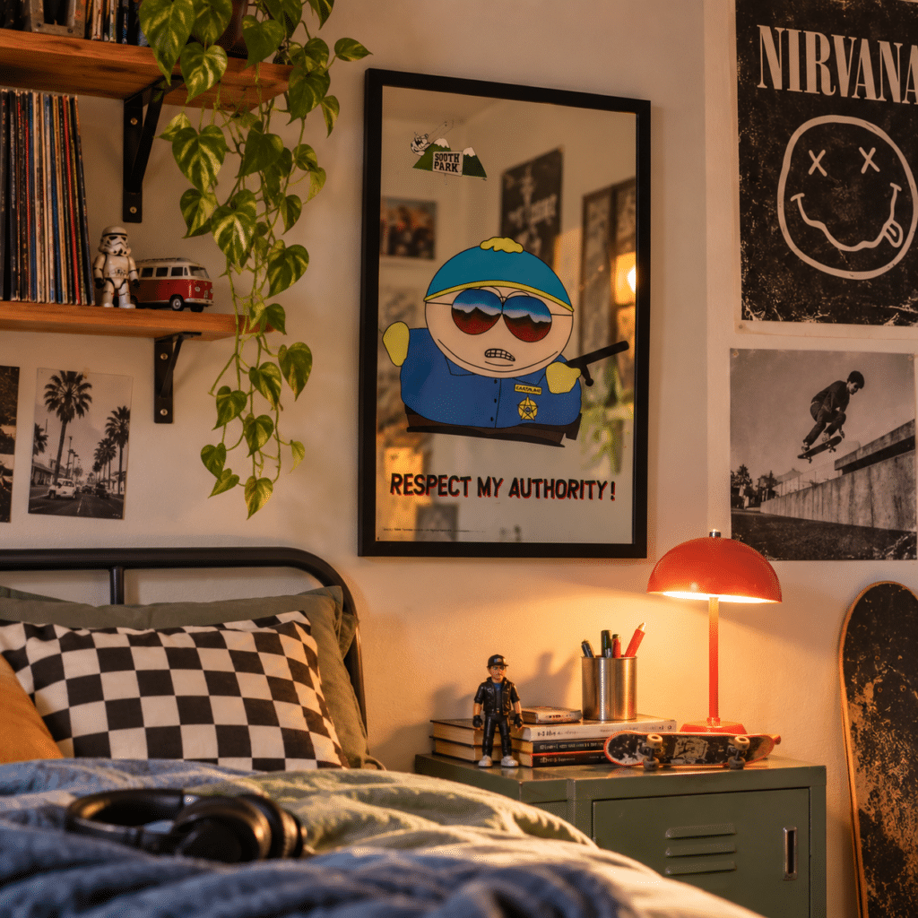 ambiance chambre ado retro south park