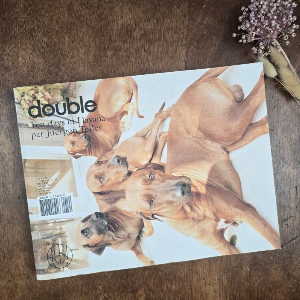 Double Magazine n°19 2010 – Juergen Teller Havana – Fashion Photography, couverture