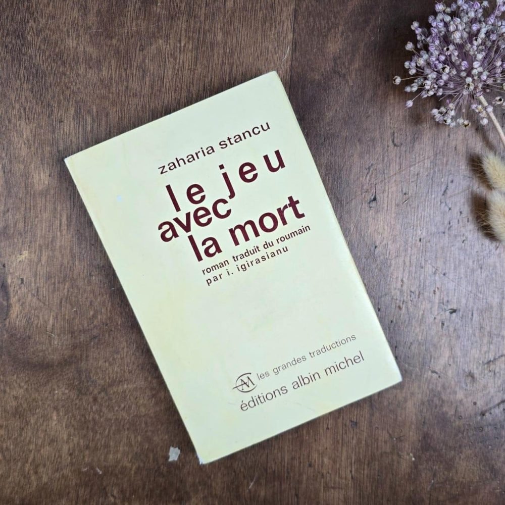 Page de couverture, Le Jeu avec la mort, Zaharia Stancu – Les Grandes Traductions, Albin Michel 1964