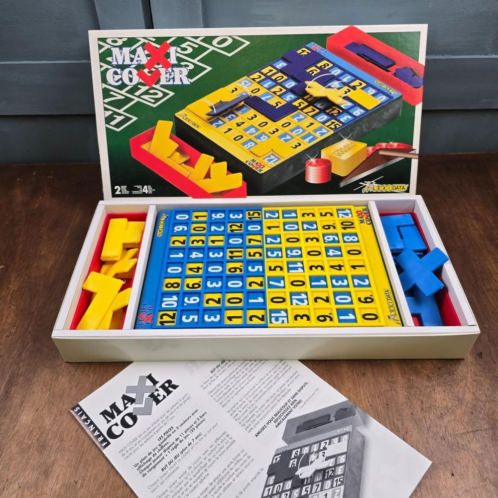jeu maxi cover dexodata vintage logique chiffres