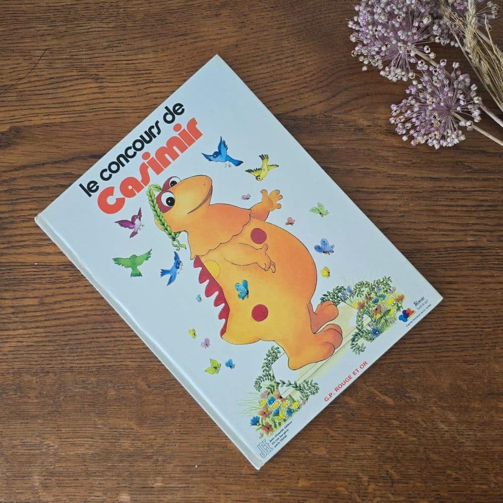 Couverture du livre « Le concours de Casimir » – L’Île aux Enfants – 1978.