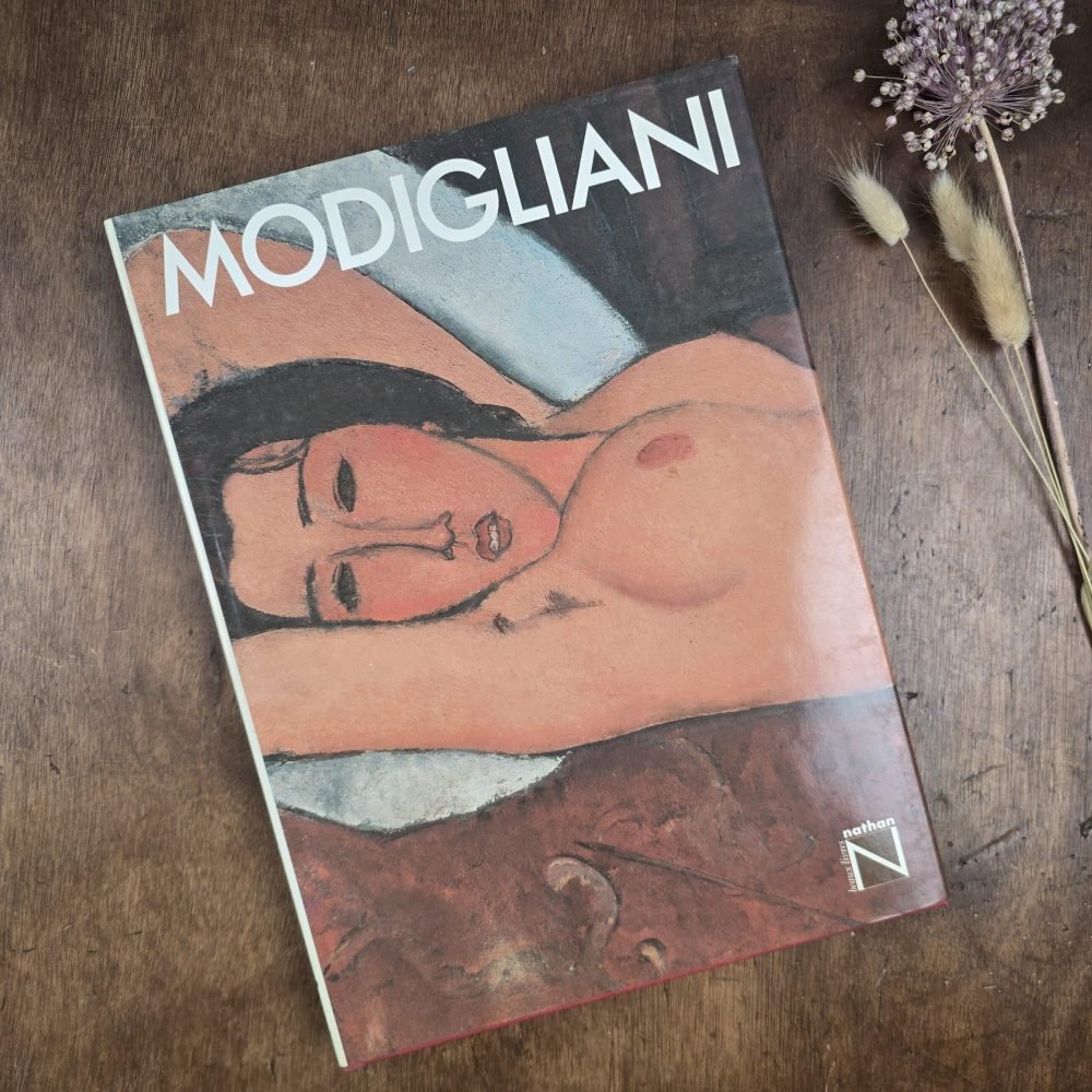 Modigliani Claude Roy 1985 – Beau livre d’art illustré grand format Nathan, vue de dessus